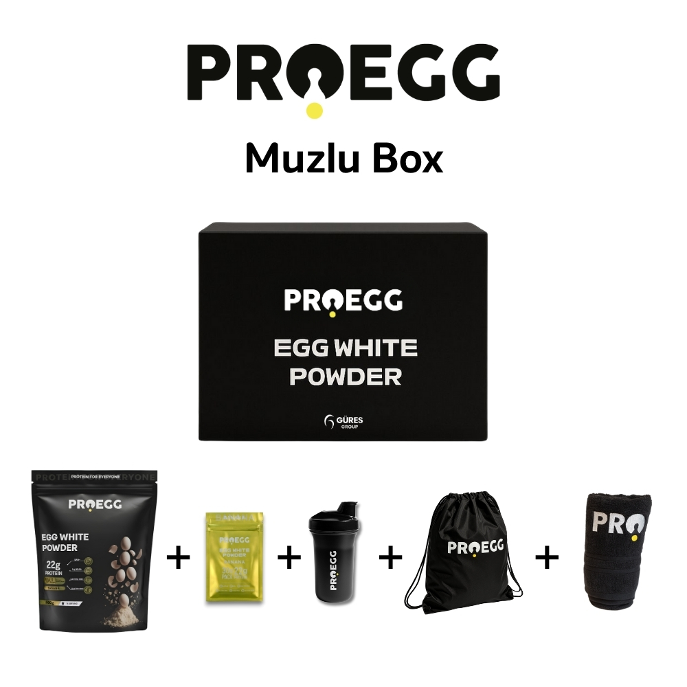 Proegg Yumurta Akı Proteini Muzlu Box